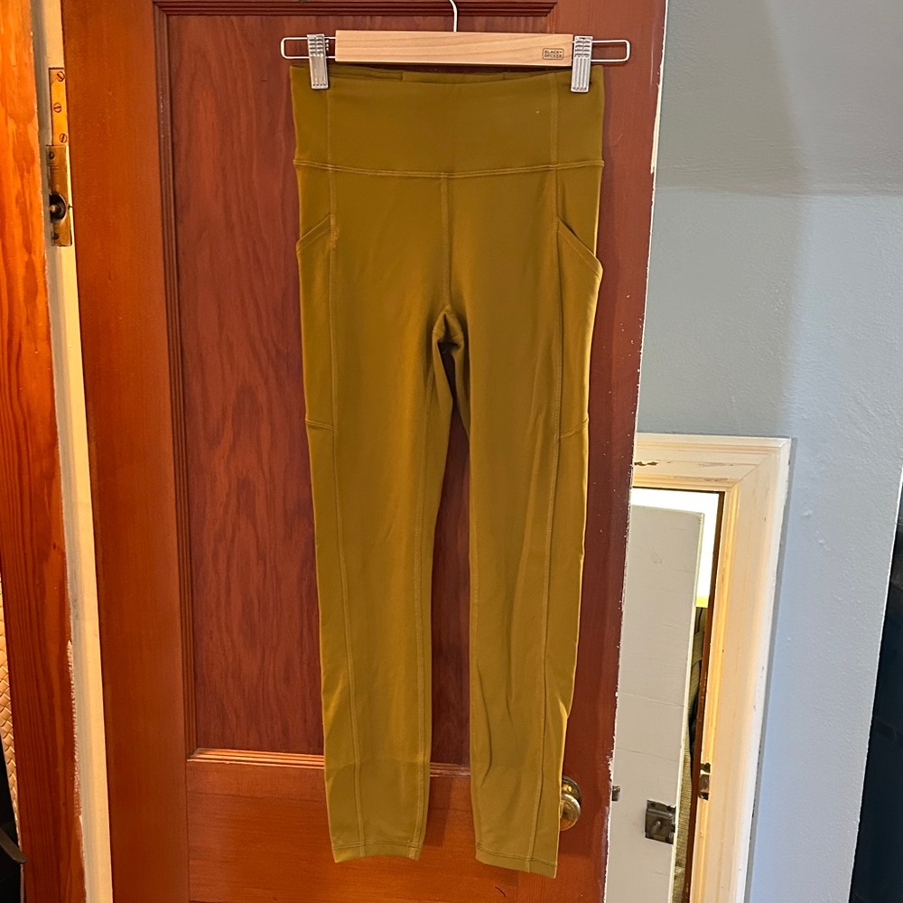 lululemon athletica Olive Green Leggings